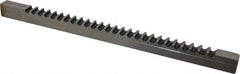 Dumont Minute Man - 24mm Keyway Width, Style F, Keyway Broach - High Speed Steel, Bright Finish, 1" Broach Body Width, 1" to 6" LOC, 20-1/4" OAL, 10,600 Lbs Pressure for Max LOC - Eagle Tool & Supply