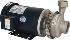 Finish Thompson - 92 Head Pressure, 152 GPM, 3 HP, 39 Working Pressure, Corrosion Resistant Pump - 2" Inlet Size, 1-1/2" Outlet Size, 230/460 Input Voltage - Eagle Tool & Supply