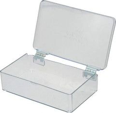 Flambeau - 2-3/4" Wide x 1-1/8" High x 4-1/2" Deep, Small Parts Box - Cellulose Propionate Frame, 1 Compartments, 4-1/8" Wide x 7/8" High x 2-5/8" Deep Bin - Eagle Tool & Supply