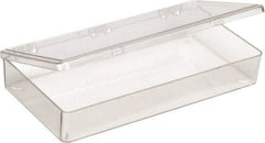 Flambeau - 4-1/2" Wide x 1-3/8" High x 8-1/4" Deep, Small Parts Box - K-Resin Frame, 1 Compartments, 7-1/8" Wide x 1-1/8" High x 4" Deep Bin - Eagle Tool & Supply
