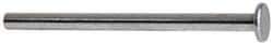 Made in USA - #8-32 Thread Barrel, Aluminum Sex Bolt & Binding Post - Uncoated, 3/8" Screw Length, 1-3/4" Long Barrel - Eagle Tool & Supply