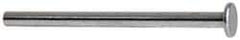 Made in USA - #8-32 Thread Barrel, Aluminum Sex Bolt & Binding Post - Uncoated, 3/8" Screw Length, 1-3/4" Long Barrel - Eagle Tool & Supply