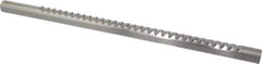 Dumont Minute Man - 3/16" Keyway Width, Production Keyway Broach - Bright Finish, 3/4" Broach Body Width, 25/64" to 2-1/2" LOC, 14-3/4" OAL, 2,170 Lbs Pressure for Max LOC - Eagle Tool & Supply