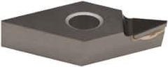 Sumitomo - NF-DNMX432 Grade DA2200 Polycrystalline Diamond (PCD) Turning Insert - Uncoated, 55° Diamond, 1/2" Inscr Circle, 3/16" Thick, 1/32" Corner Radius - Eagle Tool & Supply