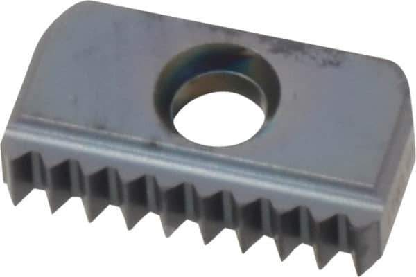 Carmex - 18 TPI, Internal Thread, UN Standard, 14I MT7 Grade Thread Mill Insert - Carbide, TiAlN Coating - Eagle Tool & Supply