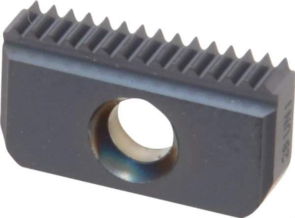 Carmex - 28 TPI, Internal Thread, UN Standard, 14I MT7 Grade Thread Mill Insert - Carbide, TiAlN Coating - Eagle Tool & Supply