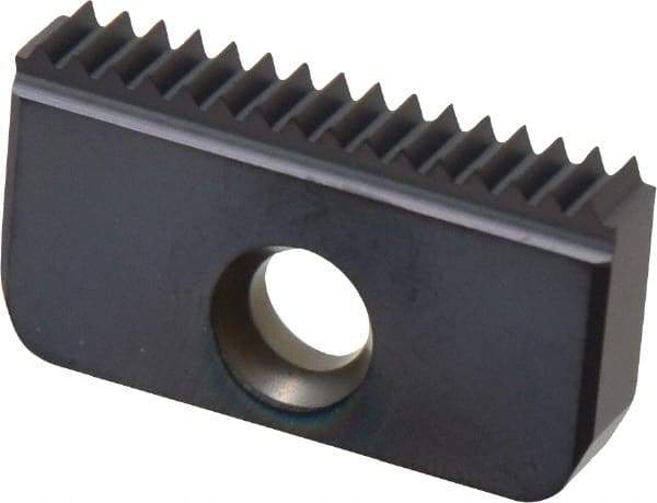 Carmex - 14 TPI, Internal Thread, UN Standard, 30I MT7 Grade Thread Mill Insert - Carbide, TiAlN Coating - Eagle Tool & Supply