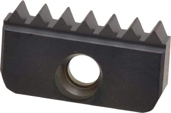 Carmex - 6 TPI, Internal Thread, UN Standard, 30I MT7 Grade Thread Mill Insert - Carbide, TiAlN Coating - Eagle Tool & Supply