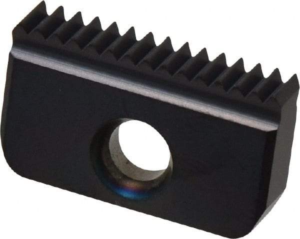 Carmex - 18 TPI, External Thread, UN Standard, 21E MT7 Grade Thread Mill Insert - Carbide, TiAlN Coating - Eagle Tool & Supply