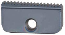Carmex - 11.5 TPI, Internal/External Thread, NPT Standard, 40IE MT7 Grade Thread Mill Insert - Carbide, TiAlN Coating - Eagle Tool & Supply
