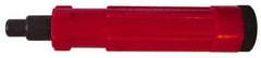 Value Collection - 4" Long Plastic Deburring Handle - Compatible with Blade E - Eagle Tool & Supply