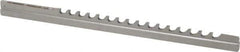 Dumont Minute Man - 3/32" Keyway Width, Style B, Keyway Broach - High Speed Steel, Bright Finish, 3/16" Broach Body Width, 19/64" to 1-11/16" LOC, 6-3/4" OAL, 930 Lbs Pressure for Max LOC - Eagle Tool & Supply