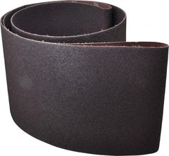 Norton - 8" Wide x 107" OAL, 36 Grit, Aluminum Oxide Abrasive Belt - Aluminum Oxide, Very Coarse, Coated, X Weighted Cloth Backing, Series R228 - Eagle Tool & Supply