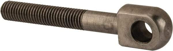 Gibraltar - 1/2-13, 2-1/2" Thread Length, 1/2" Hole Diam, Stainless Steel, Swing Bolt - Grade 303, 5/8" Head Thickness, 4-1/8" Hole Center to End - Eagle Tool & Supply