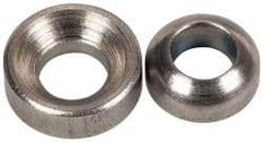 Gibraltar - 5/32" Bolt, Stainless Steel, Spherical Washer Assembly - 3/16" Inside x 3/8" Female Outside, 5/16" Male OD, 13/64" Thick, 1/32" Radius, 303 Grade - Eagle Tool & Supply