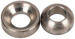 Gibraltar - 3/16" Bolt, Stainless Steel, Spherical Washer Assembly - 7/32" Inside x 7/16" Female Outside, 3/8" Male OD, 15/64" Thick, 5/64" Radius, 303 Grade - Eagle Tool & Supply