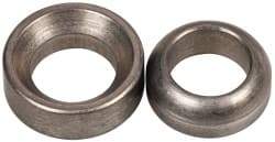 Gibraltar - 5/16" Bolt, Stainless Steel, Spherical Washer Assembly - 11/32" Inside x 9/16" Female Outside, 1/2" Male OD, 21/64" Thick, 1/16" Radius, 303 Grade - Eagle Tool & Supply