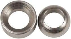 Gibraltar - 3/8" Bolt, Stainless Steel, Spherical Washer Assembly - 13/32" Inside x 11/16" Female Outside, 5/8" Male OD, 27/64" Thick, 3/32" Radius, 303 Grade - Eagle Tool & Supply