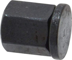 Gibraltar - 1/4-20, Black Oxide Finish, Steel Swivel Hex Nut - 3/8" Pad, 5/16" Wide x 13/32" High x 3/16" Deep - Eagle Tool & Supply