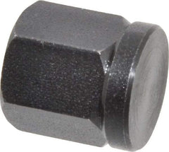 Gibraltar - 1/2-13, Black Oxide Finish, Steel Swivel Hex Nut - 11/16" Pad, 5/8" Wide x 21/32" High x 3/8" Deep - Eagle Tool & Supply