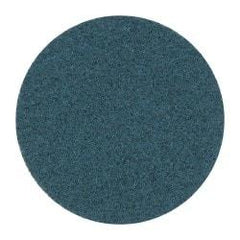 3M - 4-1/2" Diam, Aluminum Oxide Hook & Loop Disc - Very Fine Grade, Nonwoven, Series SC-DH - Eagle Tool & Supply