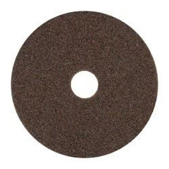 3M - 5" Diam, Aluminum Oxide Hook & Loop Disc - Coarse Grade, Nonwoven, Series SC-DH - Eagle Tool & Supply