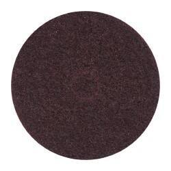 3M - 5" Diam, Aluminum Oxide Hook & Loop Disc - Medium Grade, Nonwoven, Series SC-DH - Eagle Tool & Supply