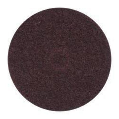 3M - 5" Diam, Aluminum Oxide Hook & Loop Disc - Medium Grade, Nonwoven, Series SC-DH - Eagle Tool & Supply