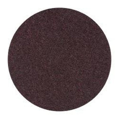 3M - 6" Diam, Aluminum Oxide Hook & Loop Disc - Medium Grade, Nonwoven, Series SC-DH - Eagle Tool & Supply