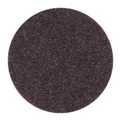 3M - 4-1/2" Diam, Aluminum Oxide Hook & Loop Disc - Medium Grade, Nonwoven, Series SE-DH - Eagle Tool & Supply