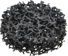 3M - 2" Very Coarse Grade Silicon Carbide Deburring Disc - 1/4" Center Hole, Arbor Connection, Black, 12,000 Max RPM - Eagle Tool & Supply
