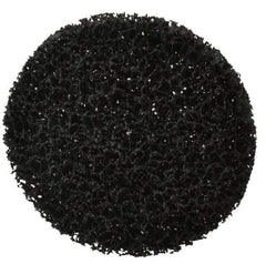 3M - 5" Very Coarse Grade Silicon Carbide Deburring Disc - 1/2" Center Hole, Arbor Connection, Black, 5,000 Max RPM - Eagle Tool & Supply
