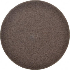 3M - 8" Very Fine Grade Silicon Carbide Deburring Disc - 1/2" Center Hole, Arbor Connection, Brown, 3,000 Max RPM - Eagle Tool & Supply