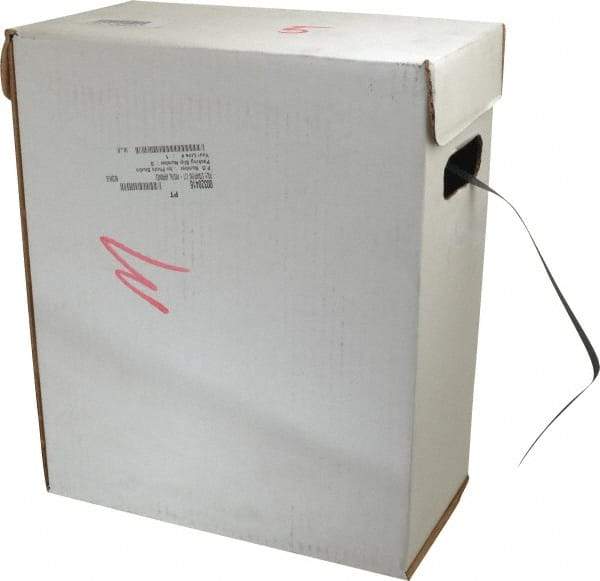 Nifty Products - 3,000 Inch Long x 1/2 Inch Wide x 0.015 Inch Thick, Postal Polypropylene Strapping Kit - 260 Lbs Tensile Strength, Contains Self Dispensing Box, Polypropylene Strapping, 150 Plastic Buckles and Tensioning Cutting Tool - Eagle Tool & Supply