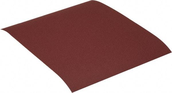 Made in USA - 240 Grit, Aluminum Oxide Adhesive Backed Sanding Sheets - Cloth, 9" x 11", Very Fine Grade, J Weighted Backing - Eagle Tool & Supply