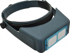 Made in USA - 1.75x Magnification, Optical Glass, Rectangular Magnifier - Headband Mount, 14 Inch Focal Distance - Eagle Tool & Supply