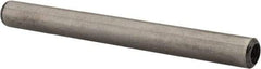 Value Collection - 1/4" Diam x 2-1/2" Pin Length Grade 8 Alloy Steel Pull Out Dowel Pin - 1 Rounded & 1 Threaded End - Eagle Tool & Supply