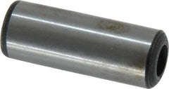 Value Collection - 3/8" Diam x 1" Pin Length Grade 8 Alloy Steel Pull Out Dowel Pin - 1 Rounded & 1 Threaded End - Eagle Tool & Supply