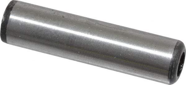 Value Collection - 3/8" Diam x 1-1/2" Pin Length Grade 8 Alloy Steel Pull Out Dowel Pin - 1 Rounded & 1 Threaded End - Eagle Tool & Supply