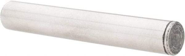 Value Collection - 3/8" Diam x 3" Pin Length Grade 8 Alloy Steel Pull Out Dowel Pin - 1 Rounded & 1 Threaded End - Eagle Tool & Supply