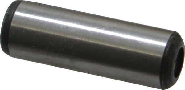 Value Collection - 1/2" Diam x 1-1/2" Pin Length Grade 8 Alloy Steel Pull Out Dowel Pin - 1 Rounded & 1 Threaded End - Eagle Tool & Supply
