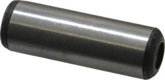 Value Collection - 1/2" Diam x 1-1/2" Pin Length Grade 8 Alloy Steel Pull Out Dowel Pin - 1 Rounded & 1 Threaded End - Eagle Tool & Supply