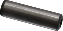 Value Collection - 1/2" Diam x 1-3/4" Pin Length Grade 8 Alloy Steel Pull Out Dowel Pin - 1 Rounded & 1 Threaded End - Eagle Tool & Supply