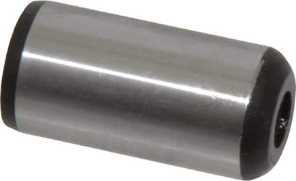 Value Collection - 5/8" Diam x 1-1/4" Pin Length Grade 8 Alloy Steel Pull Out Dowel Pin - 1 Rounded & 1 Threaded End - Eagle Tool & Supply