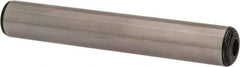 Value Collection - 5/8" Diam x 4" Pin Length Grade 8 Alloy Steel Pull Out Dowel Pin - 1 Rounded & 1 Threaded End - Eagle Tool & Supply