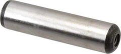 Value Collection - 3/4" Diam x 3" Pin Length Grade 8 Alloy Steel Pull Out Dowel Pin - 1 Rounded & 1 Threaded End - Eagle Tool & Supply