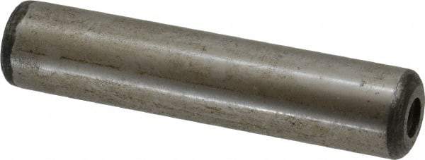 Value Collection - 3/4" Diam x 3-1/2" Pin Length Grade 8 Alloy Steel Pull Out Dowel Pin - 1 Rounded & 1 Threaded End - Eagle Tool & Supply