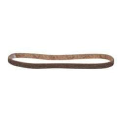 3M - 1/2" Wide x 24" OAL, Aluminum Oxide Abrasive Belt - Aluminum Oxide, Coarse, Nonwoven, Series SC-BS - Eagle Tool & Supply