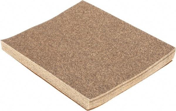 Value Collection - 40 Grit, Aluminum Oxide Sanding Sheet - 11" Long x 9" Wide, Coarse Grade, D Weighted Paper Backing - Eagle Tool & Supply
