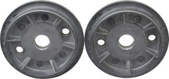 3M - Deburring Wheel Flange - Compatible with 3" Diam x 5/8" Hole Deburring Wheels - Eagle Tool & Supply